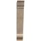 Ekena Millwork Traditional Traditional Smooth Bracket, Douglas Fir, 5 1/2"W x 26"D x 34"H BKT06X26X34TRA01SDF - alternate 2